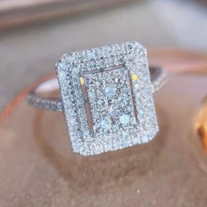 Ring Ladies White Zircon - Image 1