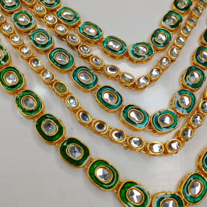 Artificial Kundan Guluban with Har - Image 4