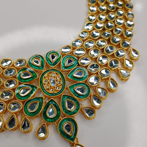 Artificial Kundan Guluban with Har - Image 3