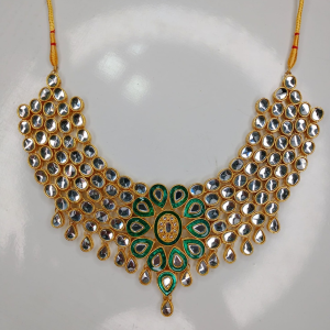 Artificial Kundan Guluban with Har - Image 2