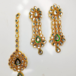 Artificial Kundan Guluban with Har - Image 5