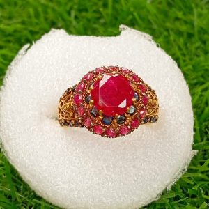 Hand Made Ladies Silver Ring - Image 2