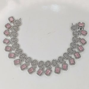 Indian Zircon Necklace Set - Image 1