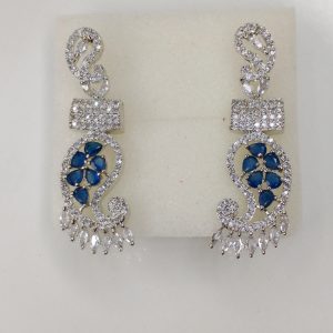 Indian Zircon Necklace Set - Image 2