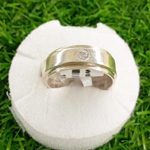 Hand Made Gents Silver Ring - Image 2