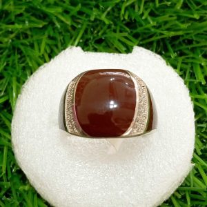 Italian Silver Ring Gents - Image 2