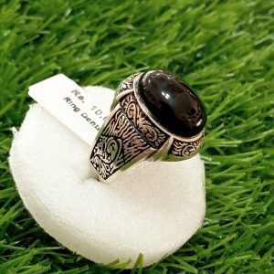 Italian Silver Ring Gents - Image 1