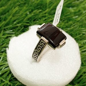 Italian Silver Ring Gents - Image 1