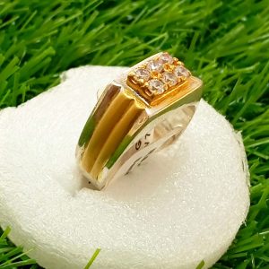 Hand Made Gents Silver Ring - Image 1