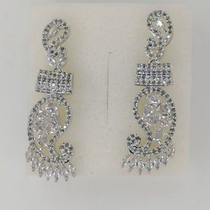 Indian Zircon Necklace Set - Image 2