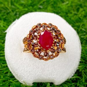 Hand Made Ladies Silver Ring - Image 2