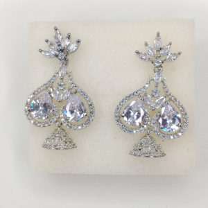 Indian Zircon Necklace Set - Image 2