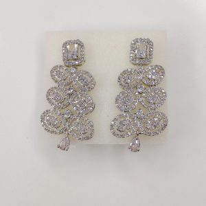 Indian Zircon Necklace Set - Image 2