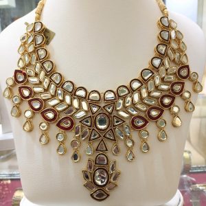 Artificial Kundan Guluband Set - Image 2