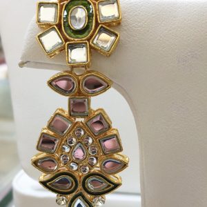 Artificial Kundan Guluband Set - Image 6